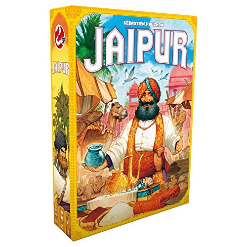 Asmodee Jaipur Board Game New Edition  FastPaced Duel of Merchants Strategic Trading and Market Gameplay for Kids  Adults Ages 10 2 Players 30 Minute Playtime - Image 1