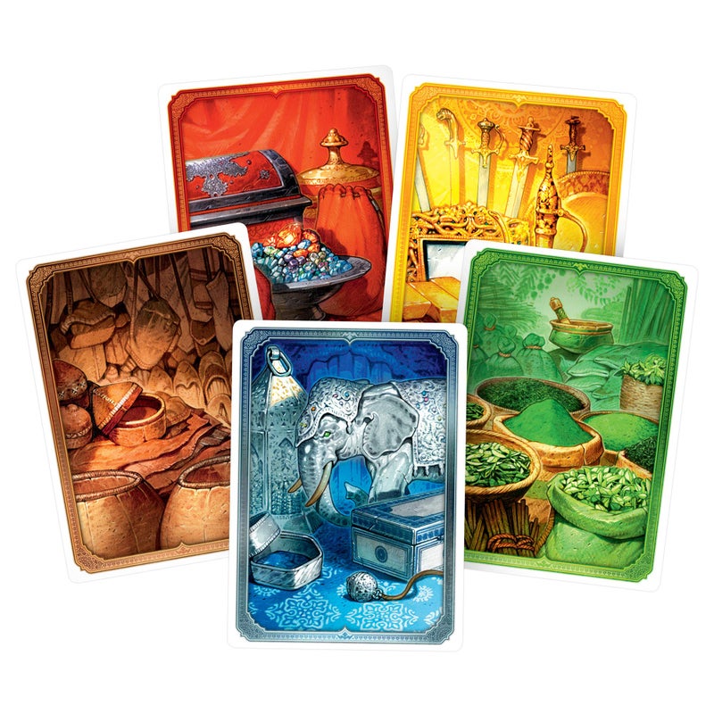 Asmodee Jaipur Board Game New Edition  FastPaced Duel of Merchants Strategic Trading and Market Gameplay for Kids  Adults Ages 10 2 Players 30 Minute Playtime - Image 3