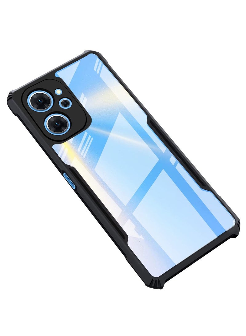 TECNO Spark 10 Pro 4G Black Mobile Phone Case Cover, Ultra-Thin Lightweight Cover Soft TPU Bumper + Acrylic Clear Back Case Cover - Image 3