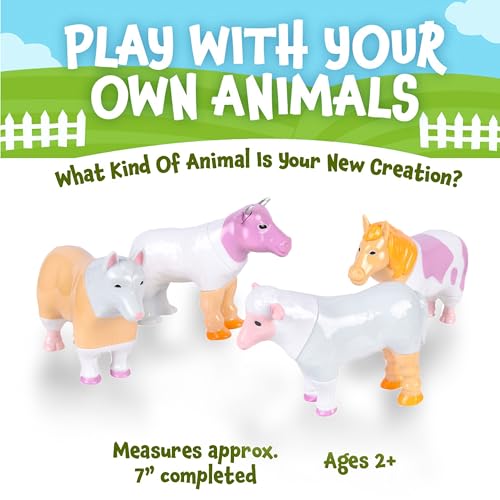 POPULAR PLAYTHINGS Magnetic Mix or Match Farm Animals, Pastel - Image 5