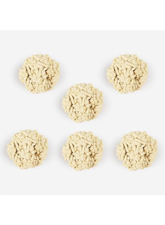 JCB CHIC فضلات القطط التوفو المتكتلة فائقة الامتصاص وسريعة الجفاف، فضلات القطط ذات المكونات الطبيعية 100%، خالية من الغبار حقًا، أقل تشتتًا (6 لتر × 2 كيس فحم) - Image 4