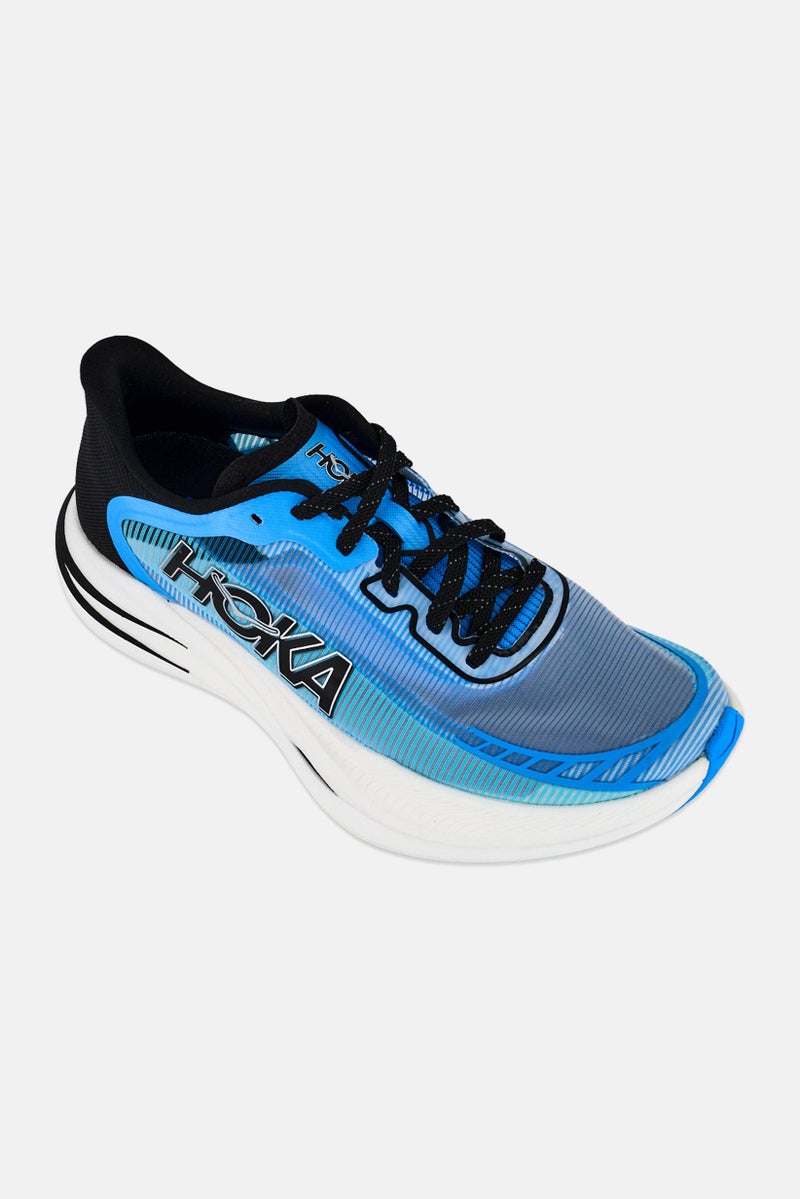 Hoka Men Cielo X1 20 Lace Up Running Shoes, Blue - Image 1