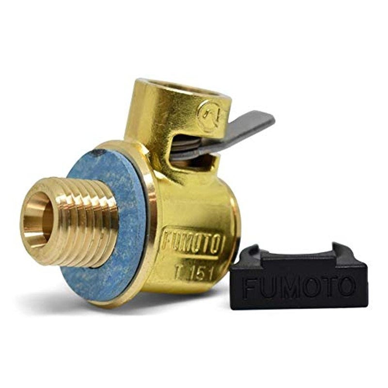 Fumoto F133 STANDARD VALVE WITH 12MM125 THREADS WITH LEVER CLIP Gold