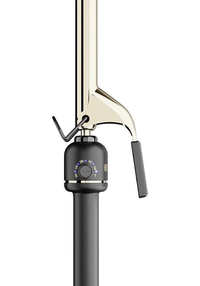 HOT TOOLS 24K GOLD EXTENDED BARREL SPRING CURLING IRON - 3/4" - Image 1