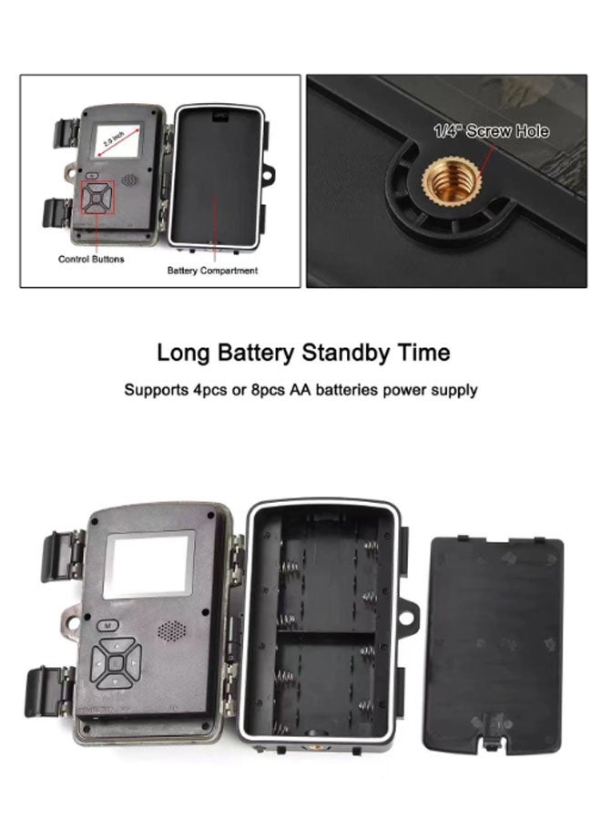 نيوترل كاميرا صيد PIR خارجية فائقة الوضوح بدقة 4K ومزودة بمستشعر متعدد ومستشعر رؤية ليلية بالأشعة تحت الحمراء (خضراء) - Image 3