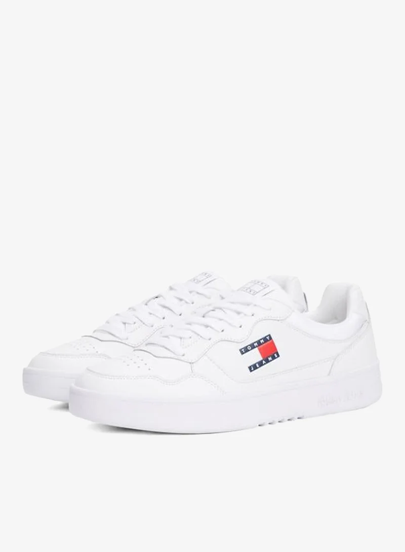 TOMMY JEANS White Casual Low Top Sneakers for Men | Best Price UAE