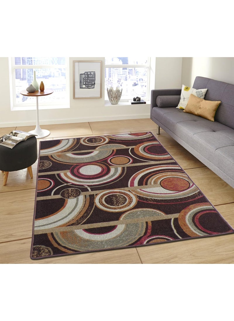 Status Contract STATUS Taba Rug Multicolour with Anti Skid Backing  - Image 1
