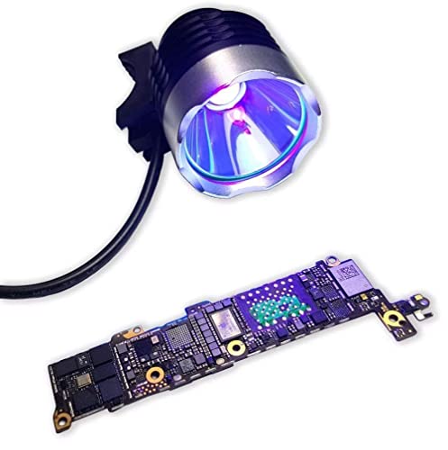 usmile 5V 3W USB Powered 395nm UV Flashlight Torch Ultra Violet LED for UV Glue Curing, Pet Urine Stain Detector, Resin Cure 3D Print Cellphone Repair Tool - Image 3