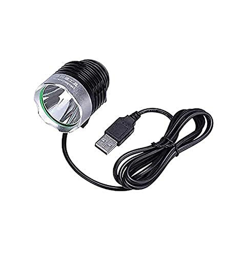 usmile 5V 3W USB Powered 395nm UV Flashlight Torch Ultra Violet LED for UV Glue Curing, Pet Urine Stain Detector, Resin Cure 3D Print Cellphone Repair Tool - Image 1