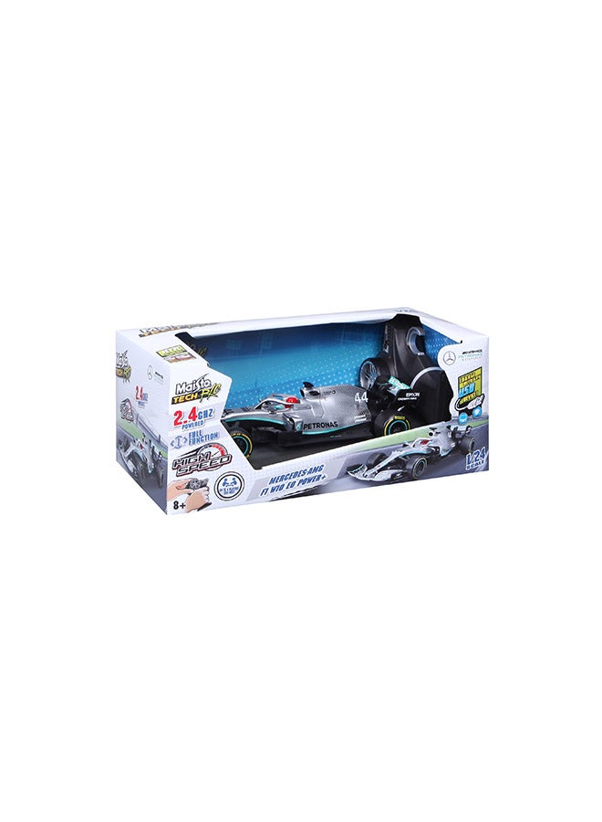 Maisto R/C- 1:24 F1 Mercedes Amg W10(2019) 2.4 Ghz RC Remote Control Vehicle 2.4Ghz USB Gift for Kids Girls & Boys Electric Powered High Speed Vehicle for All Ages - Image 2