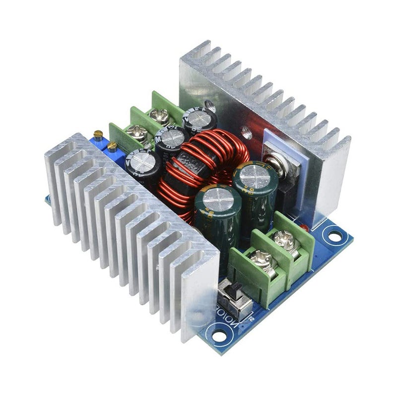 مكمل تخفيض الجهد DC-DC بقوة 300 وات وتيار 20 أمبير - وحدة انخفاض الجهد القابل للتعديل من جهد تيار مستمر 6-40 فولت إلى 1.2-36 فولت - وحدة تيار ثابت الجهد مع مكثف إلكتروليتي - Image 1