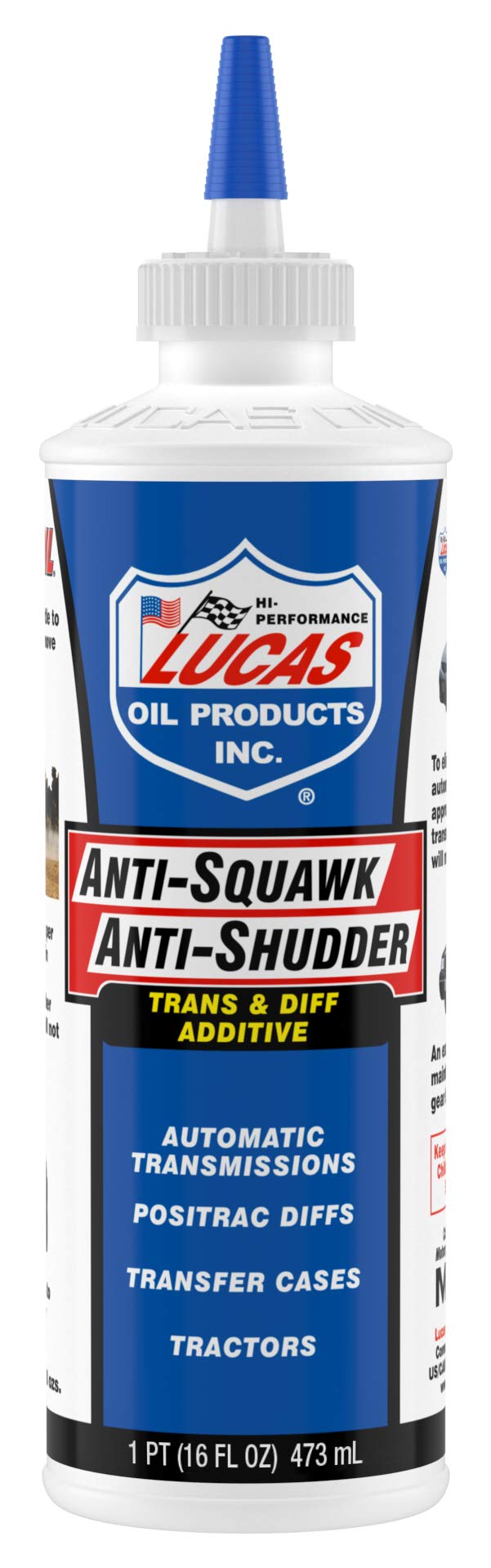 Lucas Oil 10599 Anti-Squawk/Anti-Shudder Additive - 16 Ounce - Image 3