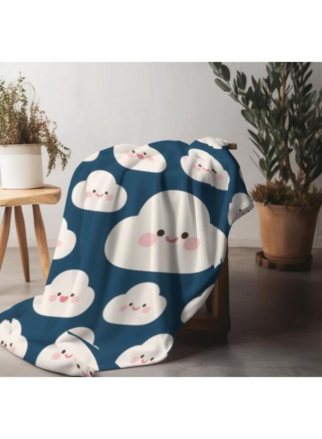 عام بطانية رقيقة من الفانيلا الكرتونية للأطفال أو الطلاب (دافئة ومريحة ومناسبة للنوم والألعاب) 100 سم * 150 سم - 335 - Image 5