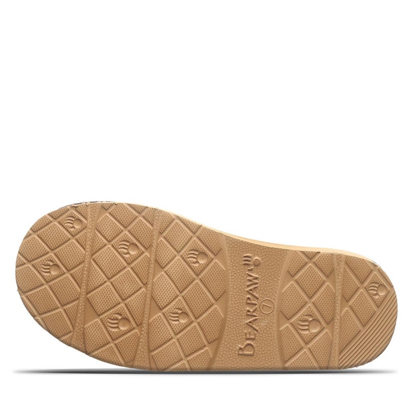 BEARPAW Women's Loki Platform Lo Deco Iced Coffee Solid Size 9 | Women's Slipper | Women's Shoe | Comfortable & Lightweight - Image 2