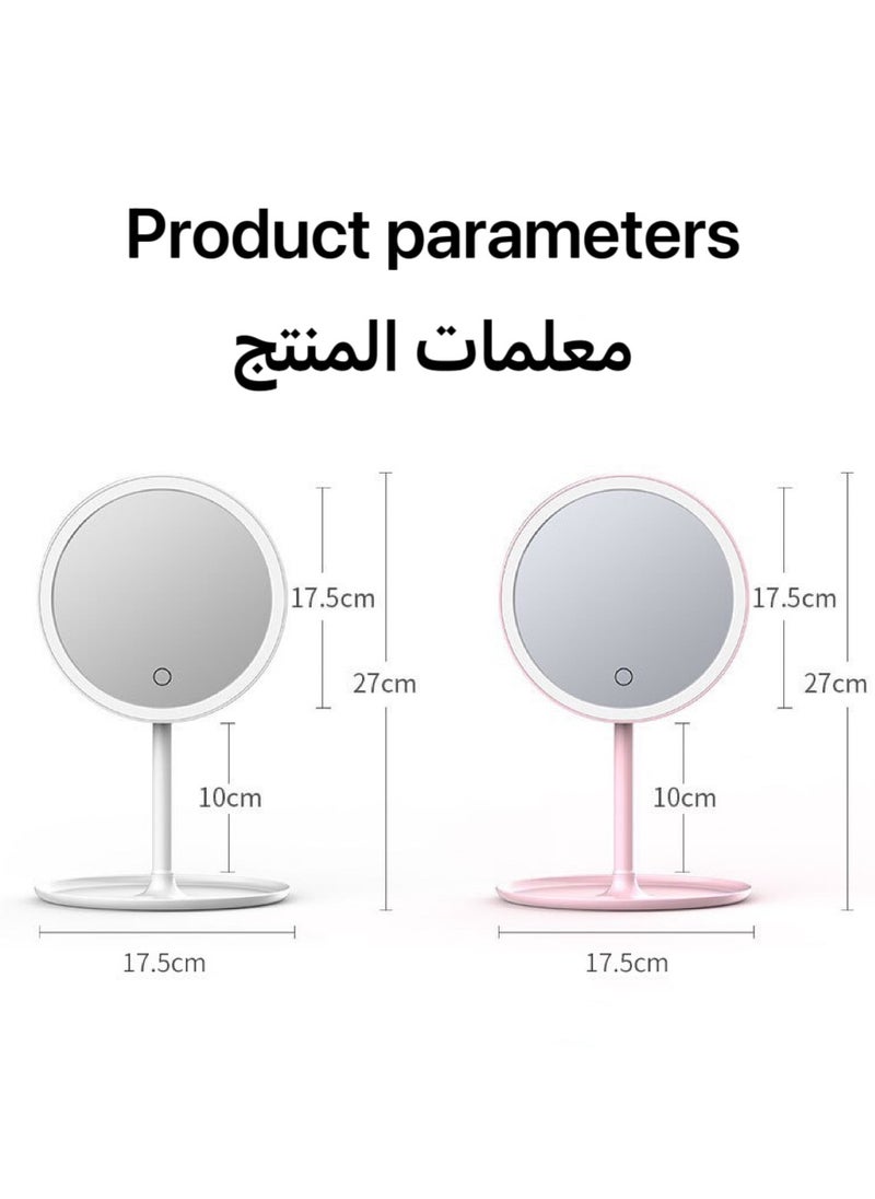 Goldfish - Led Makeup Mirror With Three Adjustable Lights To Illuminate Your Beauty - Image 1