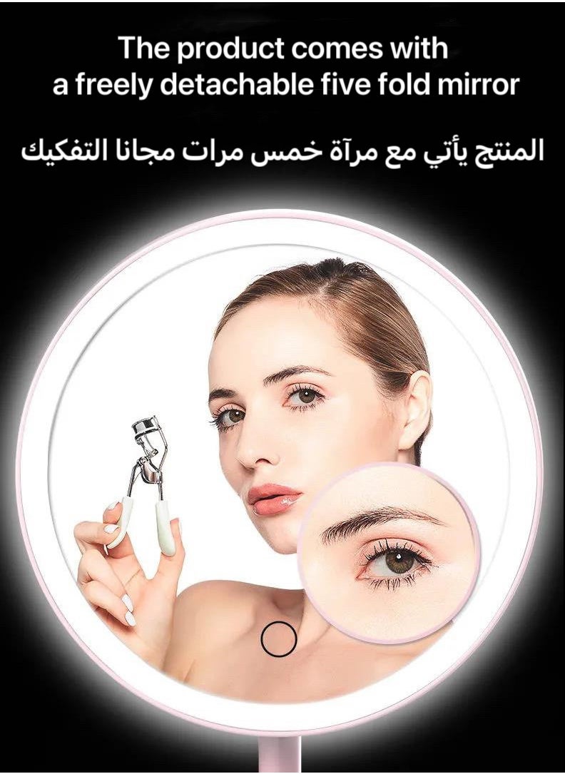 Goldfish - Led Makeup Mirror With Three Adjustable Lights To Illuminate Your Beauty - Image 1