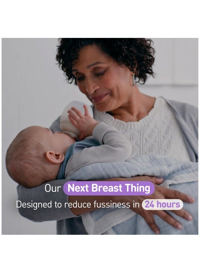 Enspire Enfamil Optimum (Enspire) Gentlease, Our Closest Formula to Breast Milk, Immune-Supporting Lactoferrin and Brain-Supporting DHA Baby Formula - Powder 19.5 Oz Tub, Pack of 4 - Image 2