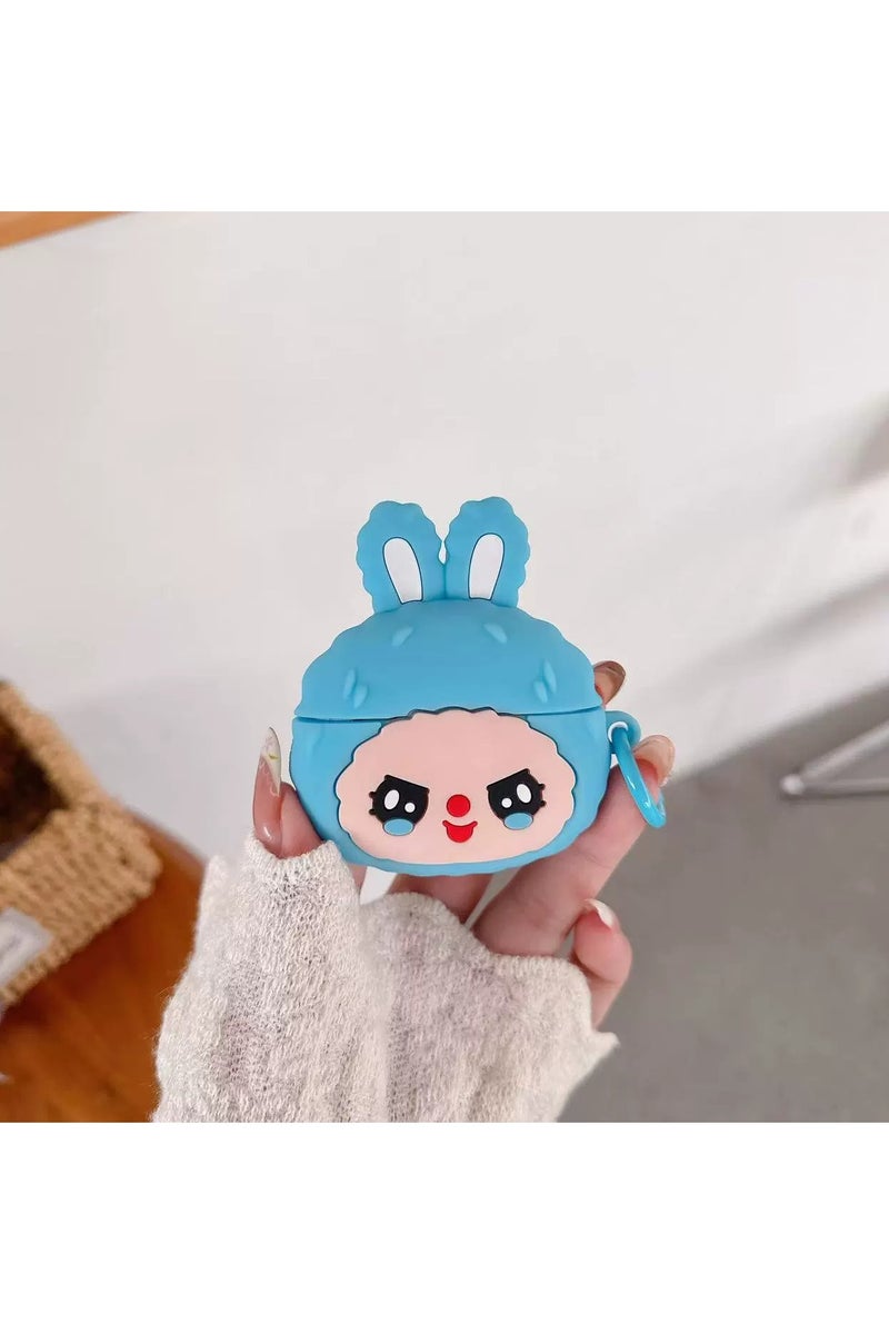 general AirPods 3rd generation silicone wireless Bluetooth protective case, cartoon design, Apple wireless Bluetooth headphones protective case, made of silicone material, with a creative and soft exterior.