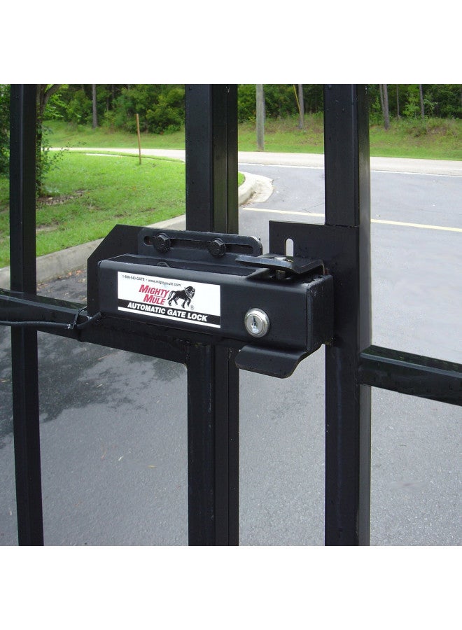 Mighty Mule Automatic Gate Lock (FM143) for Mighty Mule Automatic Gate Openers , Black - Image 3