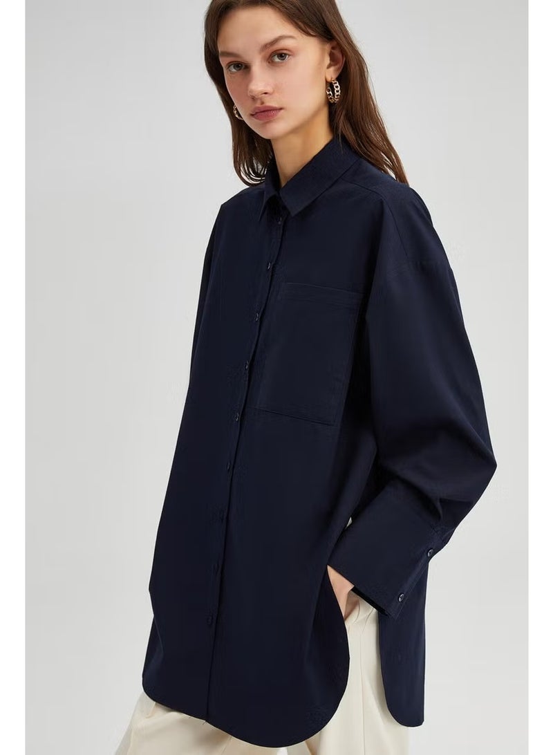 Touche Relax Fit Poplin Shirt - Image 1