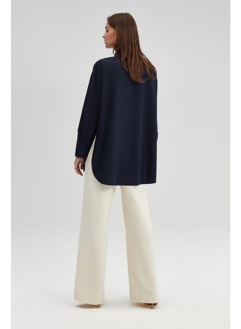 Touche Relax Fit Poplin Shirt - Image 3