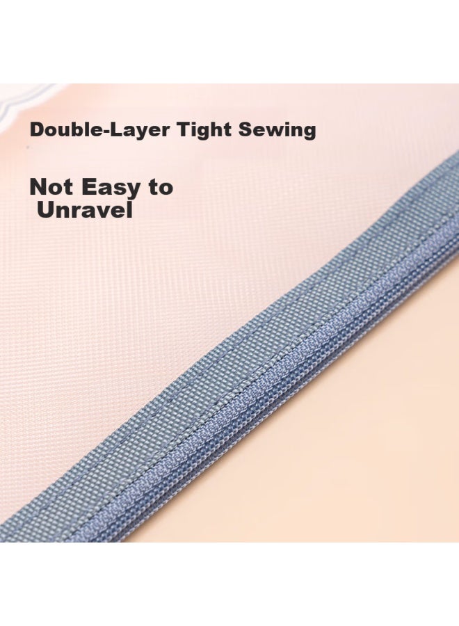 ديلي Deli Mesh Zipper Pouch File Bag For Elementary And Middle School Students, حقيبة ملفات ذات سحاب شبكي لتلاميذ المدارس الابتدائية والإعدادية, حقيبة التصنيف حسب المواد, الرياضيات (عبوة من 5) - Image 5