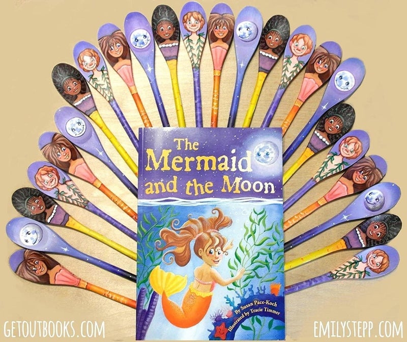 Roundsquare Kitchen Wooden Spoons Mixing Baking Serving Utensils Puppets 12 In - 12 Pack - Image 4