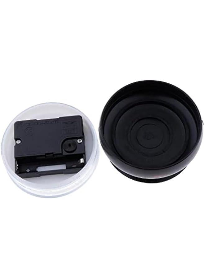 Waterproof Shower Clock with Strong Suction Cup - Sleek Black Design, 75x35mm - Image 3
