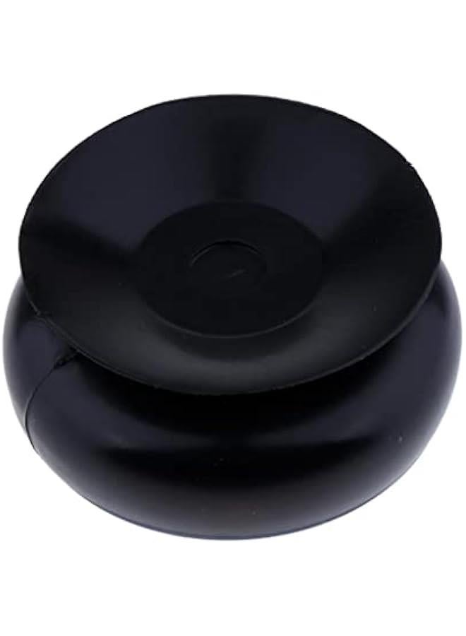 Waterproof Shower Clock with Strong Suction Cup - Sleek Black Design, 75x35mm - Image 2