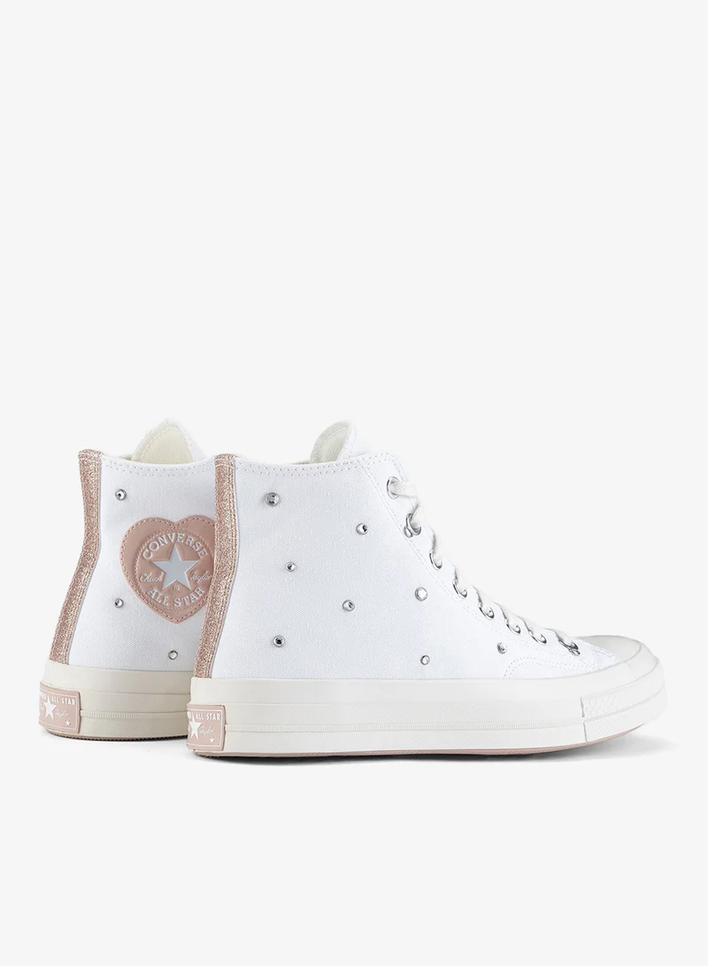 CONVERSE White Chuck 70 Gems Platform Unisex Shoes for Women | Best Price UAE