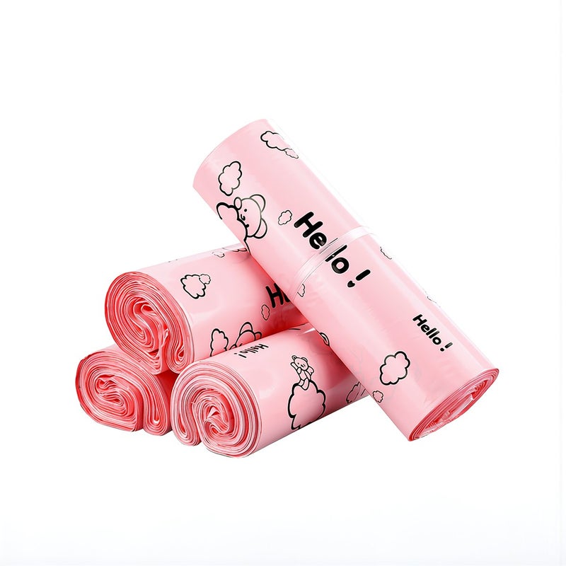 Poly Mailers 100 Pcs 17x30cm Thick 10.5Mil Waterproof Shipping Envelopes for Small Business - Image 1