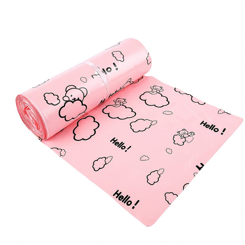 Poly Mailers 100 Pcs 17x30cm Thick 10.5Mil Waterproof Shipping Envelopes for Small Business - Image 2