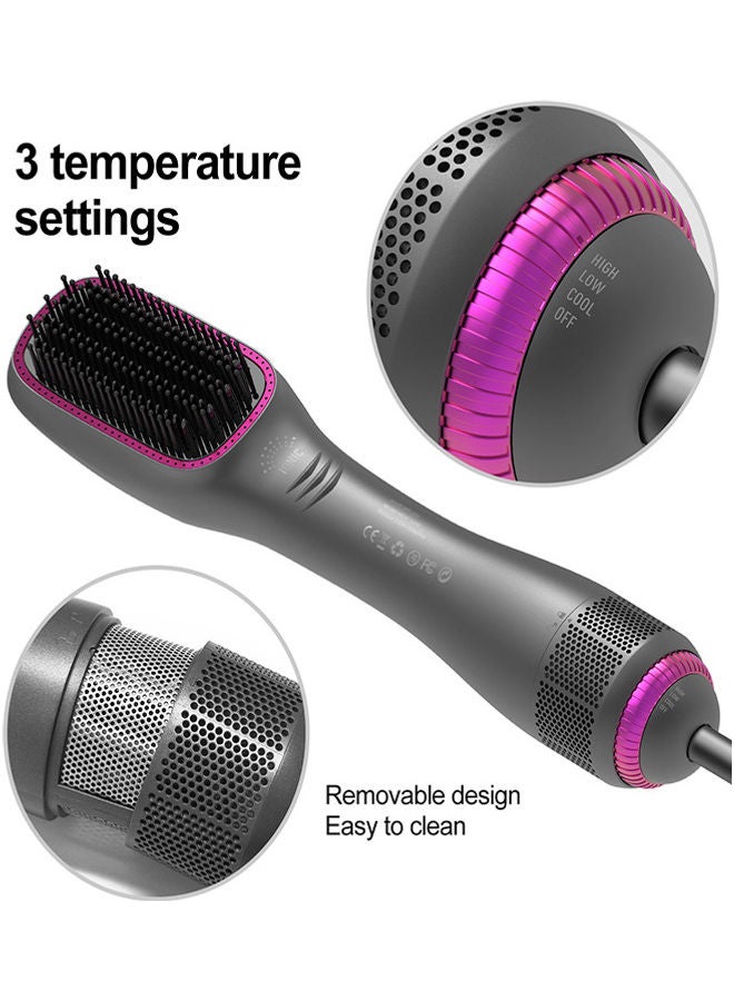 3 in 1 Hot Air Comb Hair Straightener Multicolour 32x7x5cm - Image 5
