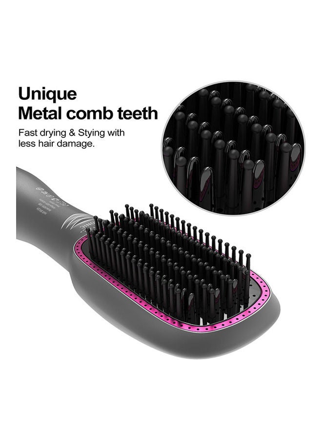 3 in 1 Hot Air Comb Hair Straightener Multicolour 32x7x5cm - Image 4