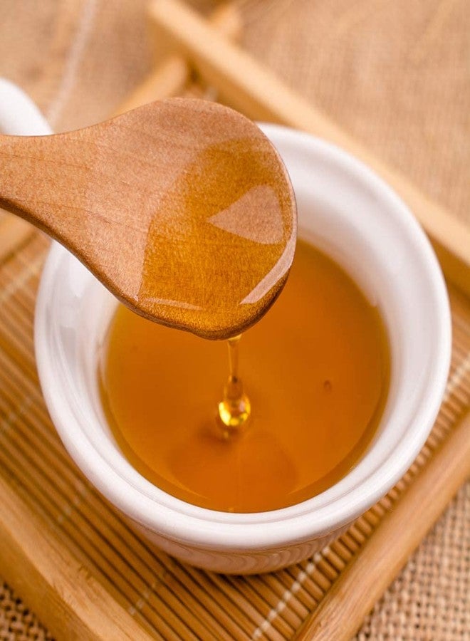 cutefly 30 Pieces Small Wooden Spoons, Short Handle Mini Condiments Salt Spoons Nature Wooden Honey Teaspoon Coffee Tea Jam Mustard Ice Cream Milk Powder Spices (Natural Wood Color) - Image 5