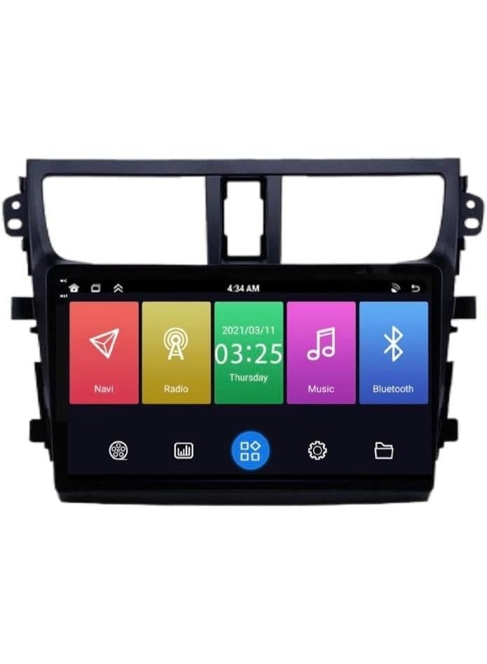 SHEZA STAR Android Car Stereo for Suzuki Celerio 2015-2018 4GB RAM 64GB ROM Support Carplay, M-Link Wi-Fi BT, Radio GPS, 9 Inch IPS.QLED, interface, Screen with 360D Camera Included - Image 2