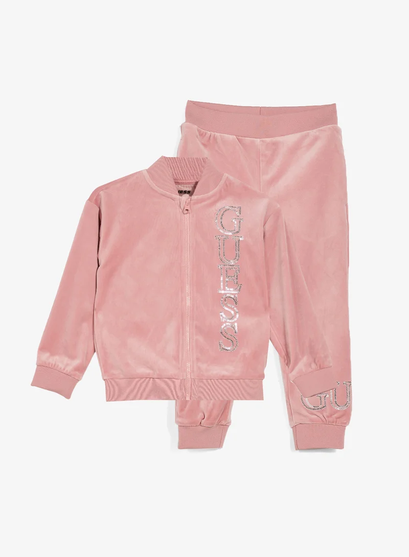 جس Kids Valvet Active top and pant Sets