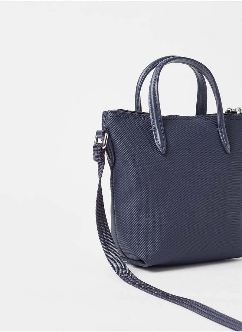 LACOSTE Petit Piqué Canvas Mini Crossbody Bag  - Image 2