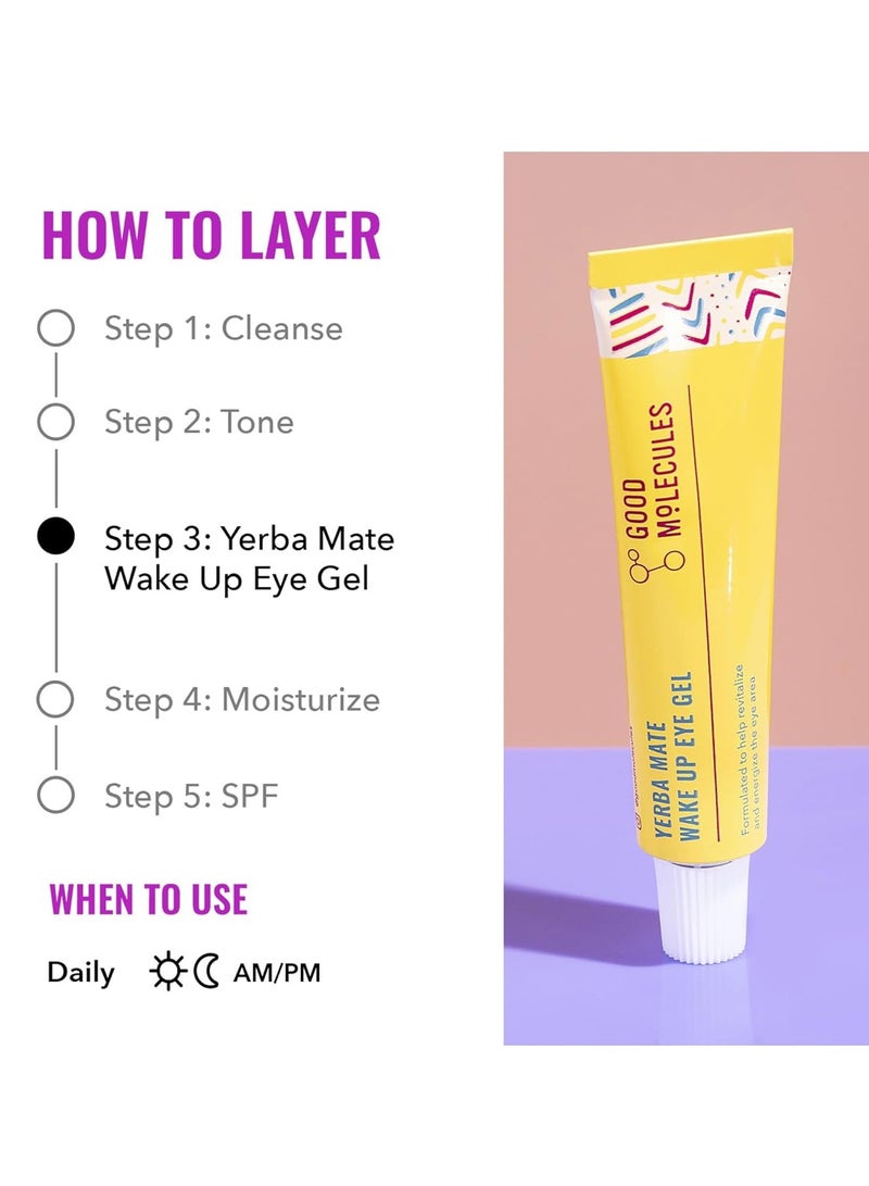 يرطب العين مع حمض الهيالورونيك والكافيين ، ويقلل من انتفاخ وتورم الوجه العناية بالبشرة ، 15ml - Image 4