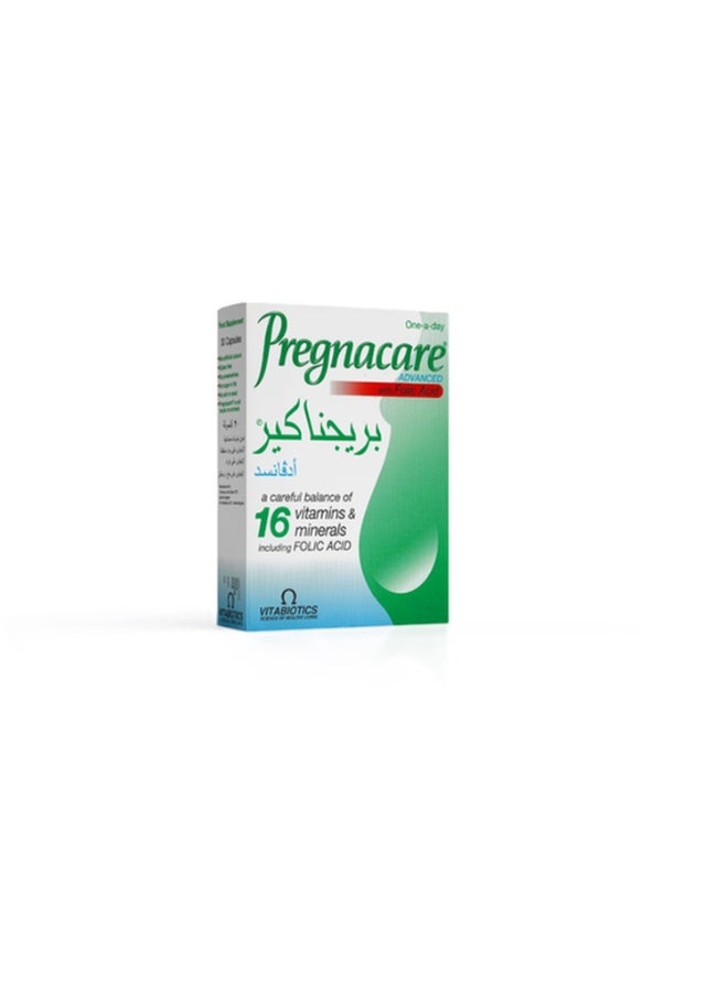 Pregnacare Pack Of 2 Advanced Multivitamins And Minerals 30 Capsules - Image 1