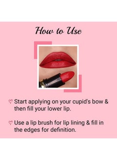 Pure Lips Moisture Rich Lipstick For Women- A65 Ruby Touch, 4G | High Glossy, Creamy Finish & Smooth Texture| Hydrated Lips | Enriched With Vitamin E, Coconut Oil & Shea Butter | Intense Colour & Highly Pigmented | Lip Makeup - pzsku/Z1DAADDA9B4977ACA896CZ/45/_/1733729783/fa6396ac-402a-4016-9761-8344fa1482b6