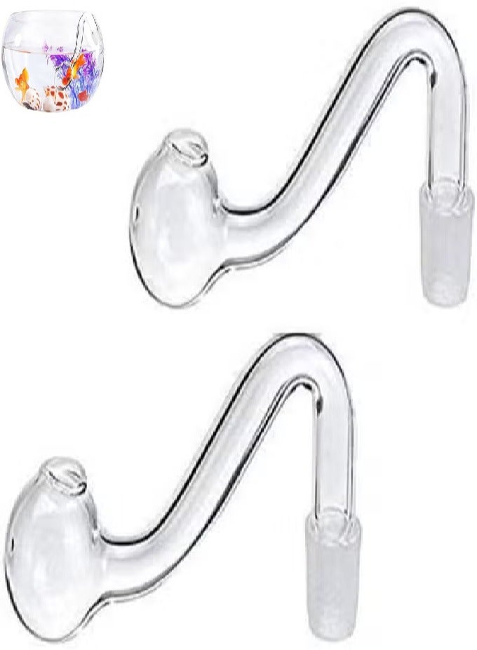 2 Pack Water Inlet Outlet Filter Tube for Fountain 10mm - Image 1