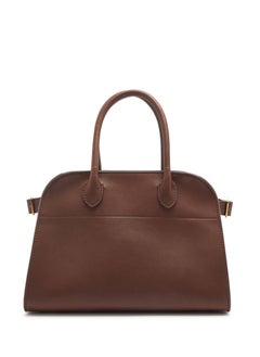 Coffee-Plain leather-Small