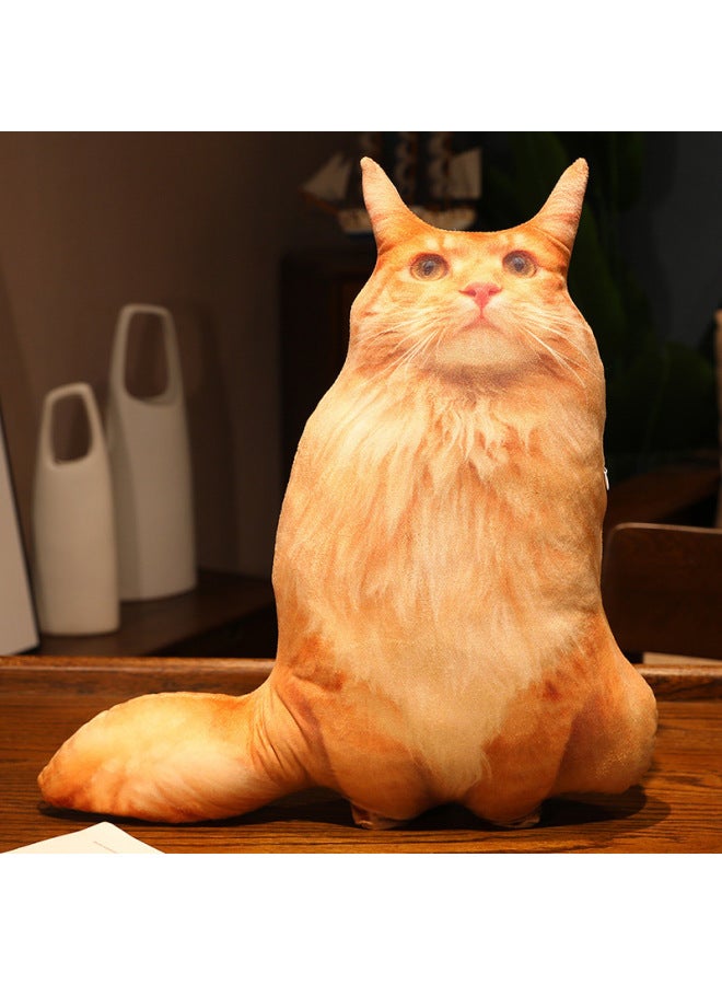 Cute Pet Doll Special-shaped Plush Pillow DIY Gift Cushion Photo Pillow Anime Peripheral Cushion Simulation Gift-Specifications:14 - Image 1