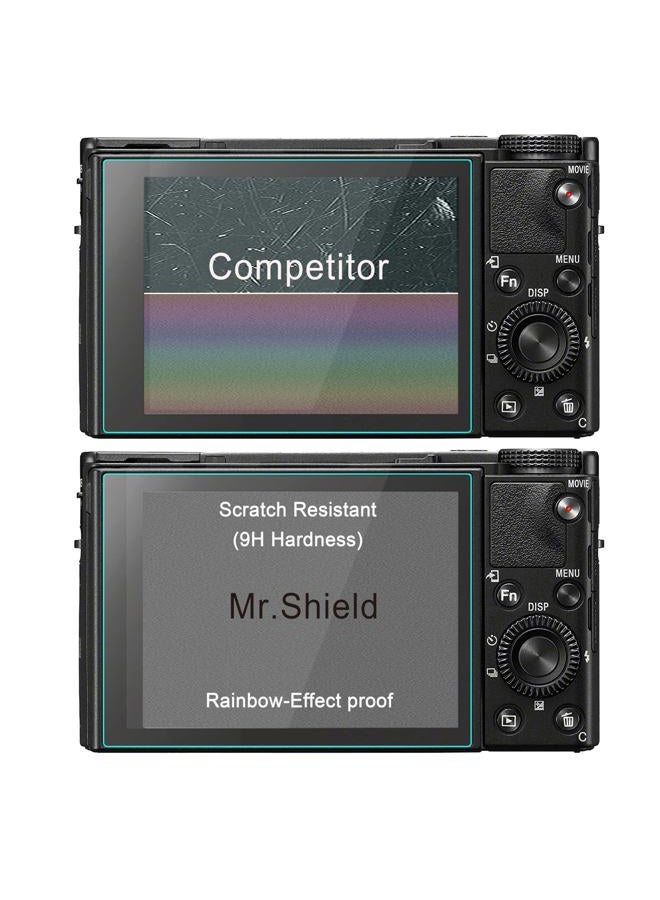 Mr Shield [3-Pack] Screen Protector For Sony RX100 VII Digital Camera DSC-RX100M7 [Tempered Glass] [Japan Glass with 9H Hardness] Screen Protector - Image 4