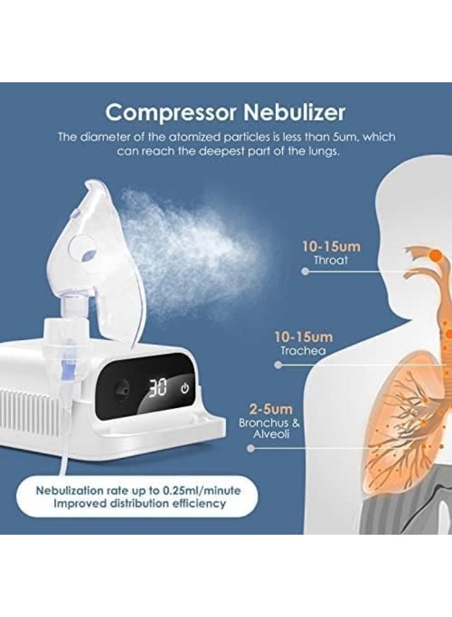 AM CARE Digetal CNB69011 Steam Inhaler with Digital Display - Image 2