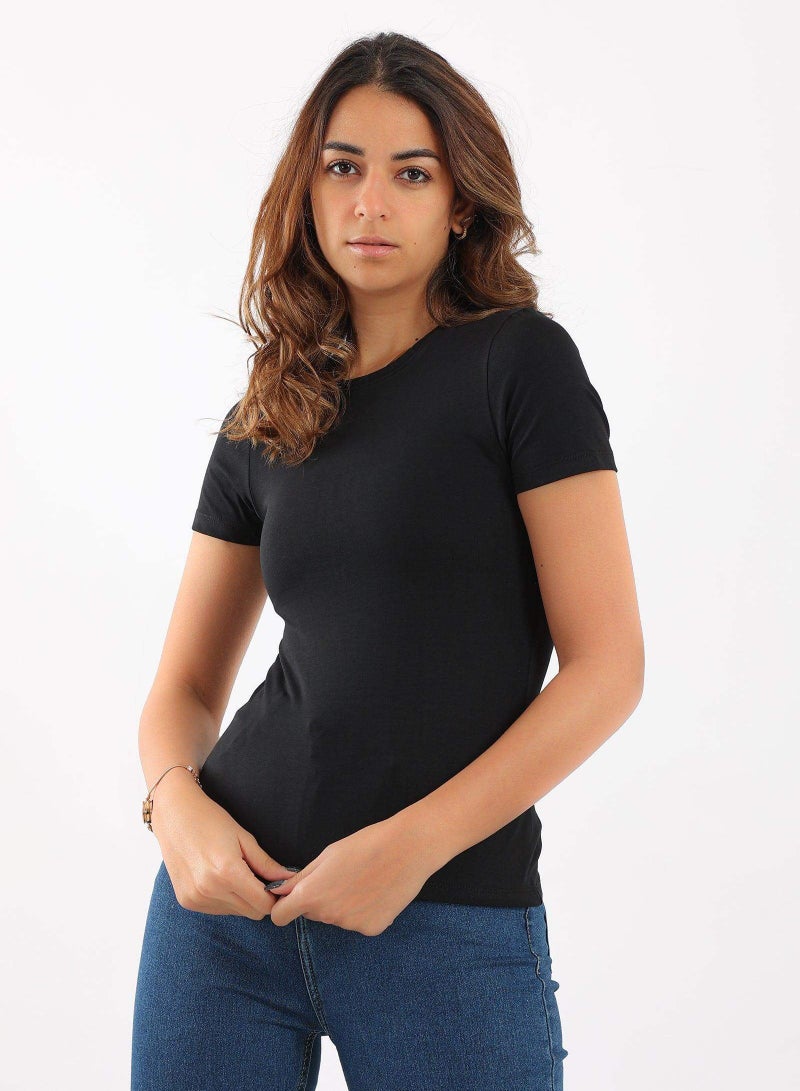 Karma Women Viscose Body Line Half Sleeve Undershirt  - Image 1