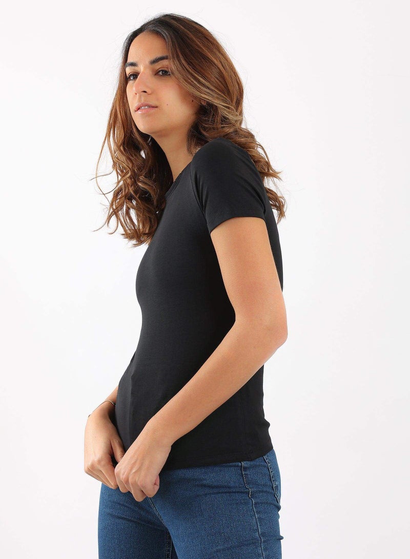 Karma Women Viscose Body Line Half Sleeve Undershirt  - Image 2