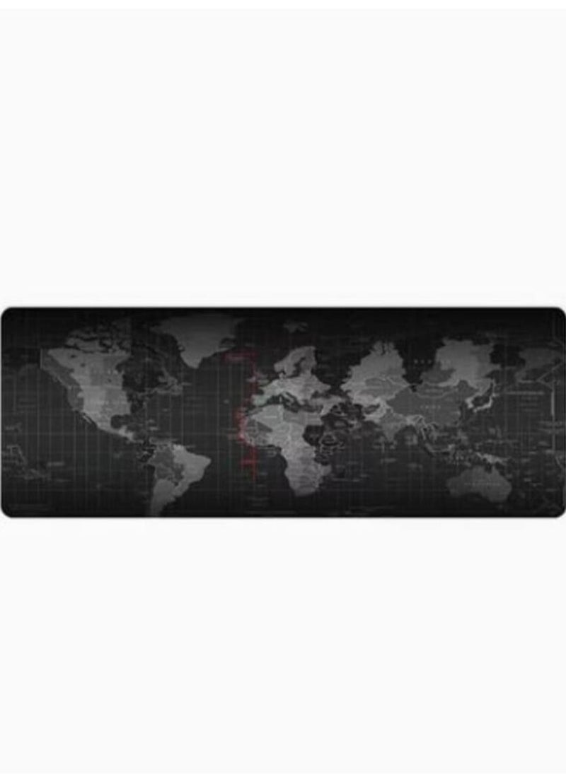 Generic - Large Mouse Pad Extended Gaming Mouse Pad Non Slip Rubber Base Mouse pad Smooth Cloth Surface Keyboard Mouse Pad for Computer 800 X 300 - Image 1