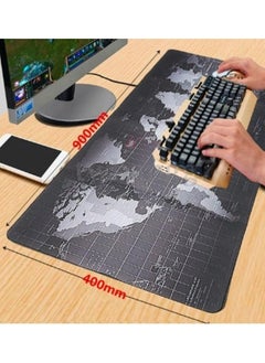 Generic Large Mouse Pad Extended Gaming Mouse Pad Non Slip Rubber Base Mouse pad Smooth Cloth Surface Keyboard Mouse Pad for Computer 800 X 300  - Image 5